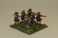 Photo of Musketeers with Flintlocks firing. (GS32)