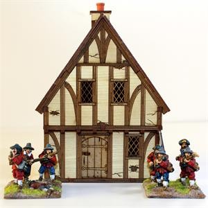 Pre-Painted Tudor Timber Frame Cottage