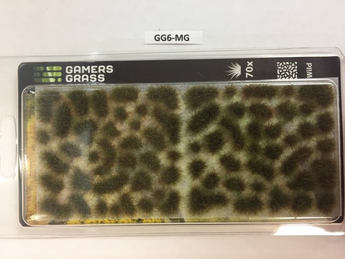 Gamers Grass Mixed Green Tufts