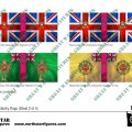 Photo of British 2nd Division Infantry Flags (Sheet 2 of 4) (BRC006)