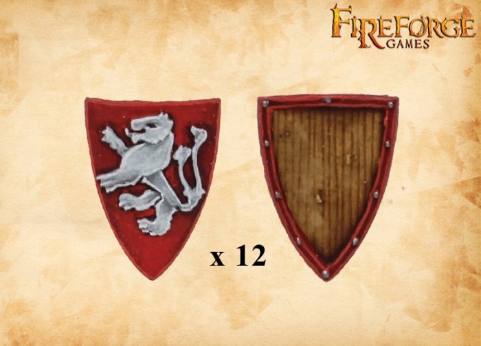 Lion Rampant Shields