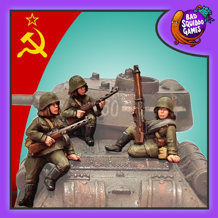 Soviet Tank Riders Pack B