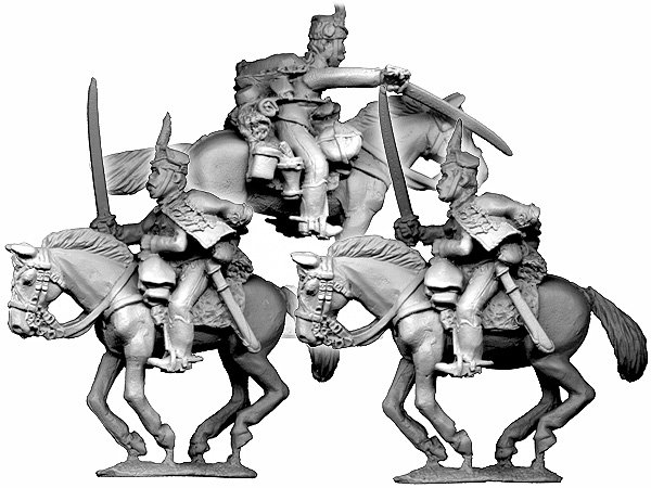 Hussar Troopers Charging