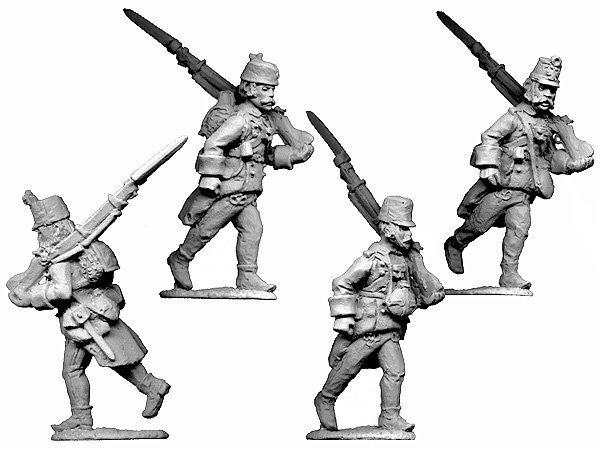 Hungarian Infantry Marching Characters