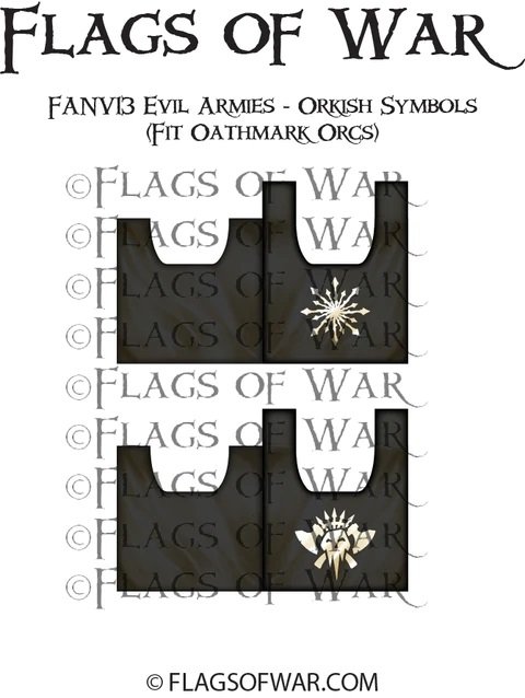 EVIL ARMIES - ORKISH SYMBOLS