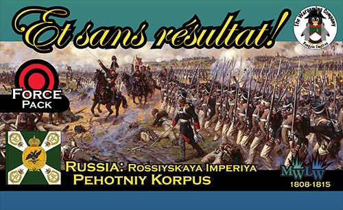 Russian Mid War Force Pack: Pehotniy Korpus