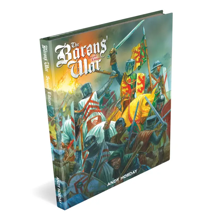 Barons War Second Edition Hardcover Rulebook - Wargames Atlantic