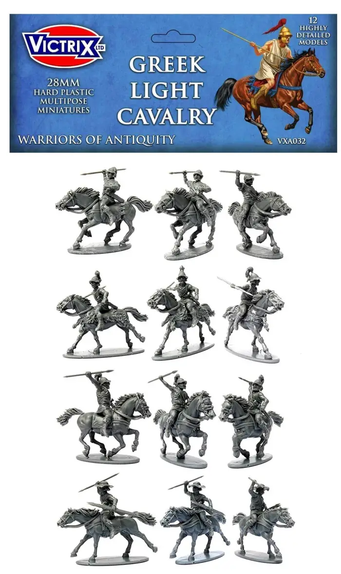 Greek Light Cavalry x4 (Plastic)