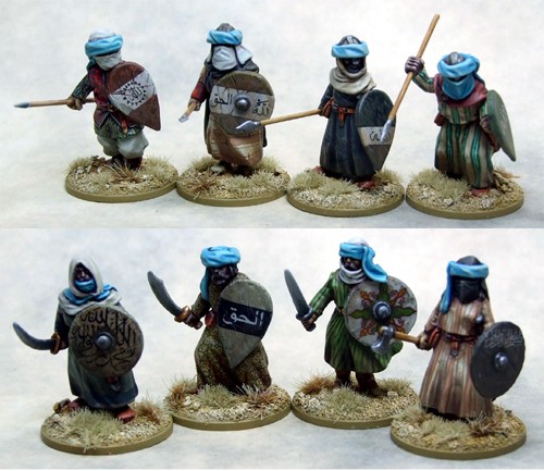 Mutatawwi'a Chosen (Warriors) on foot