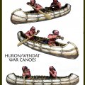 Photo of Huron/Wendat War Party Canoes (CC-66004)