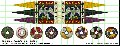 Photo of Frankish banner and shields (LBMS SAGA009)