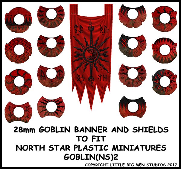 Goblin Banner & Shields 2