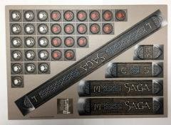 Saga Cardboard Measuring Sticks + Tokens
