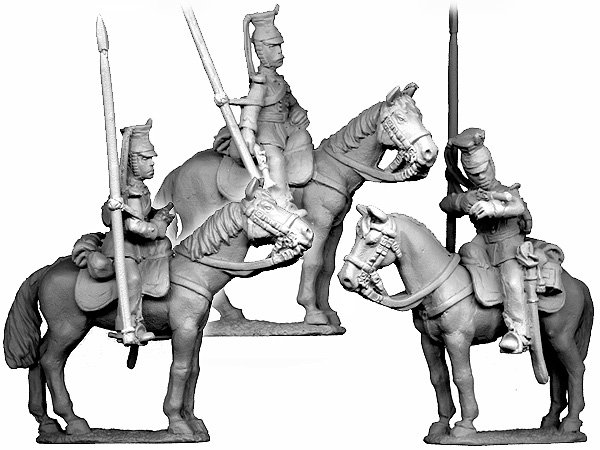 Uhlan Troopers with Pistols