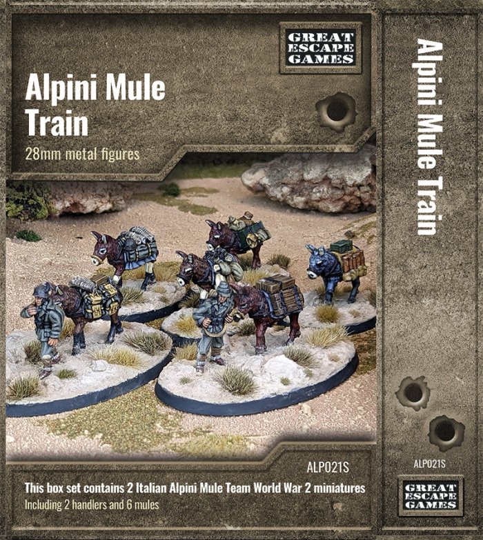 Alpini Mule Train