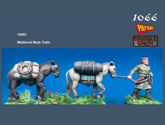 Medieval Mule Train