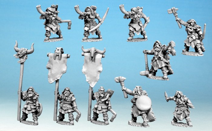 Savage Tribe Command (15mm)