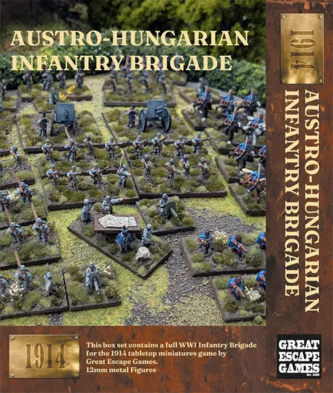 1914 Austro-Hungarian Infantry Brigade (Great Escape Games) 