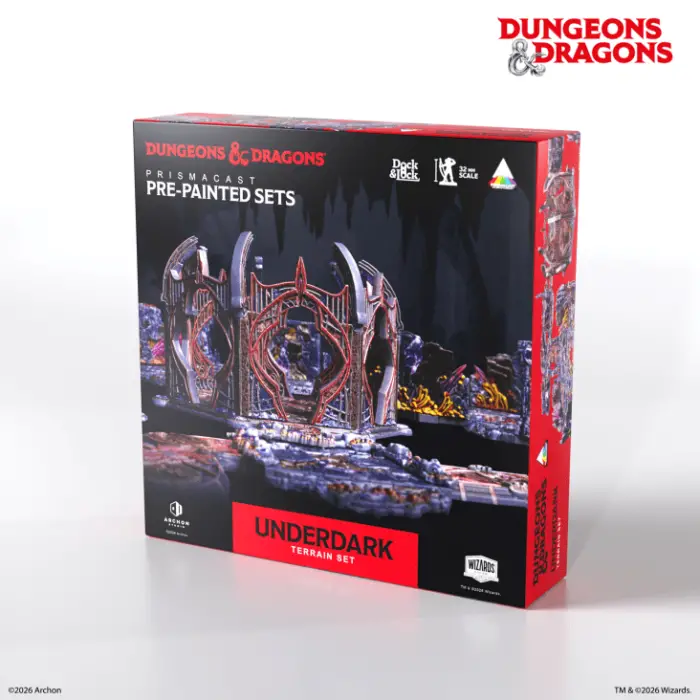 Dungeons & Dragons© Underdark Pre-Painted Terrain Set