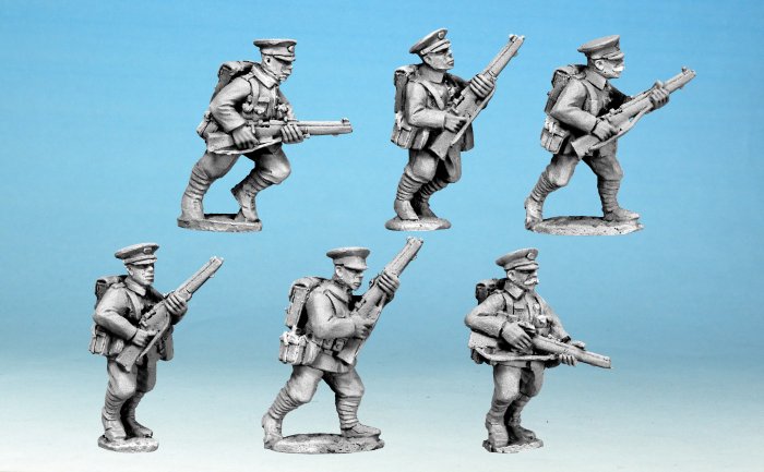 British Infantry Advancing