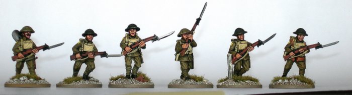 British Infantry Advancing II