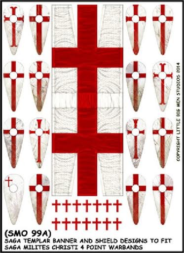 Templar (Milites Christi) Banner and Shield Transfers