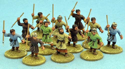 Spanish Levy with Javelins