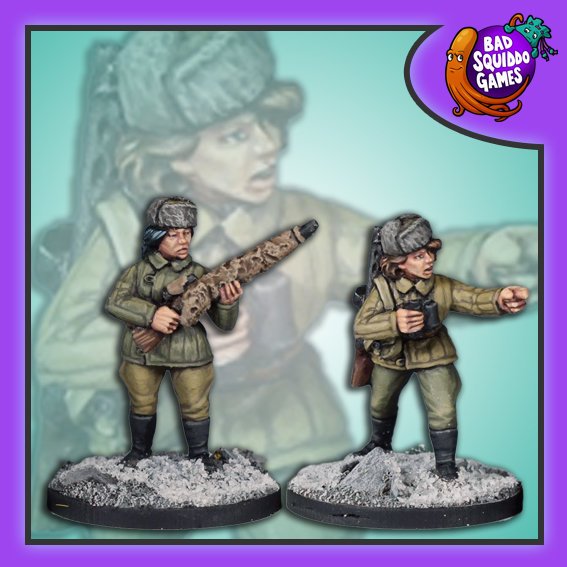 Soviet Sniper Team (Winter)