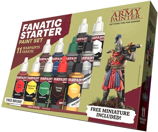 Warpaints Fanatic Starter Set -  Army Painter