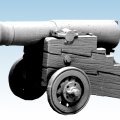 Photo of Danish Fortification Gun (NSD006)