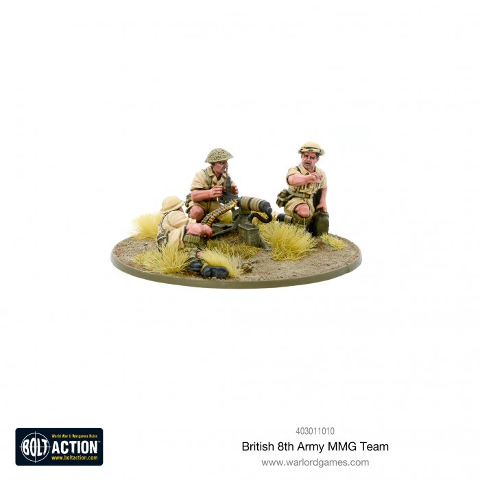 British 8th Army MMG Team