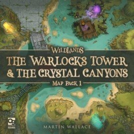 The Warlocks Tower and The Crystal Canyons: Wildlands: Map Pack 1 -  Osprey Publishing