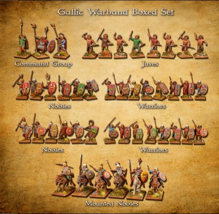 Gallic Warband Box Set