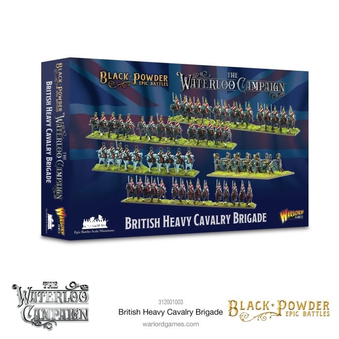 Black Powder Epic Battles: Waterloo - British Heavy Cavalry 