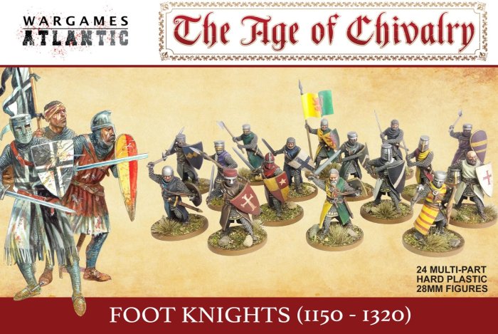 Foot Knights (1150-1320) - Wargames Atlantic