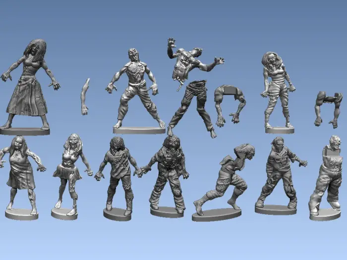Zombies (STLs Only) 