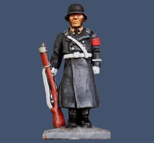 Impassive Gestapo Guards