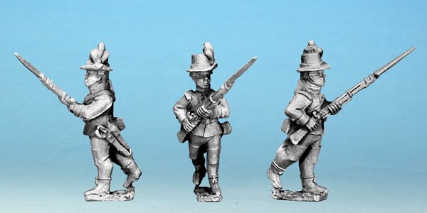 Swedish Infantry Attacking (R-S War)