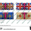 Photo of British Highland Division Infantry Flags (Sheet 3 of 4) (BRC020 )