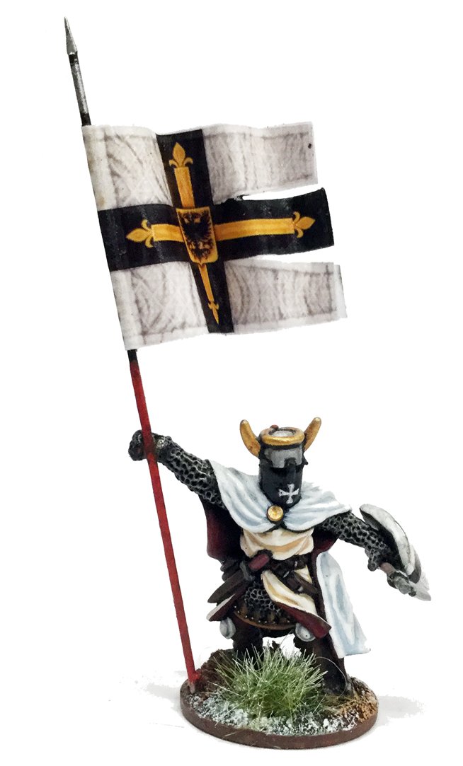 Foot Ordenstaat War Banner & Bearer