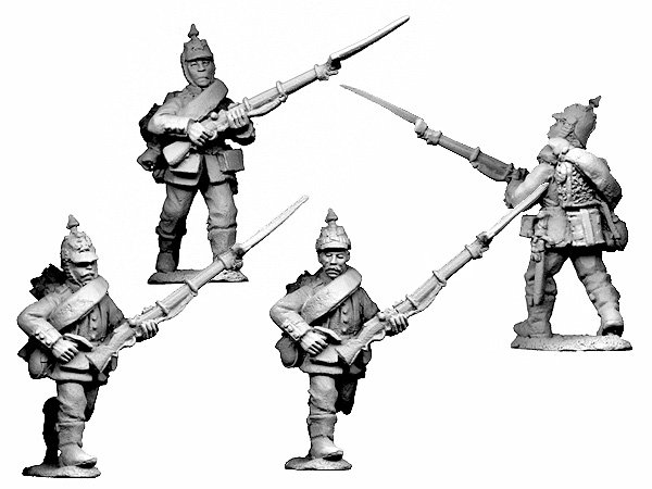 Prussian Skirmishers in Pickelhaube 1