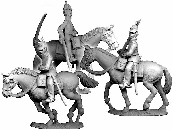 Prussian Line Infantry Officers Mounted (Helmets)