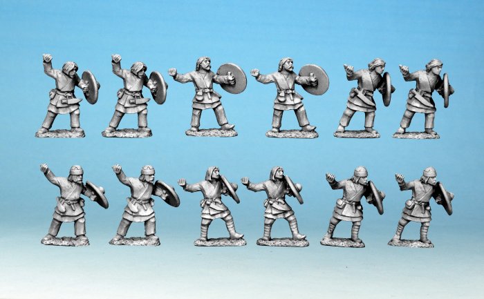 Vendel Culture Unarmoured Warriors