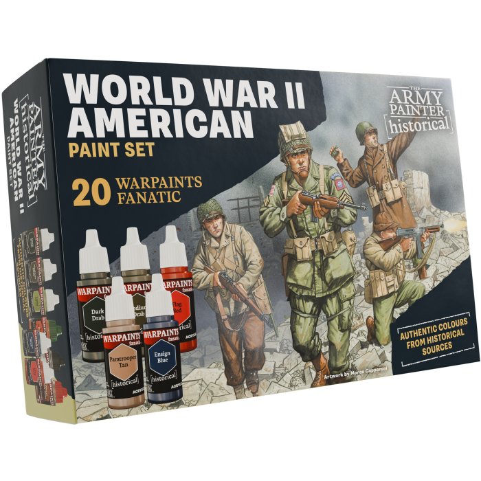 PRE-ORDER Warpaints Fanatic: World War II American Paint Set