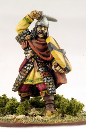 Carolingian Warlord On Foot 