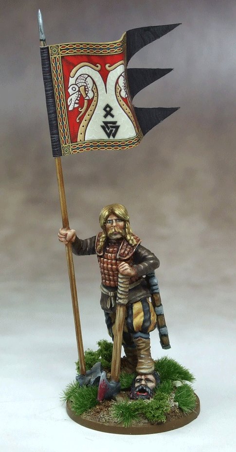Jomsviking War Banner & Bearer