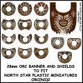 Photo of Orc Banner & Shield Transfers 2 (ORC(NS)2)