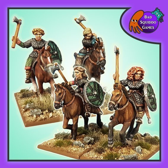 Mounted Shieldmaiden Hearthguard 