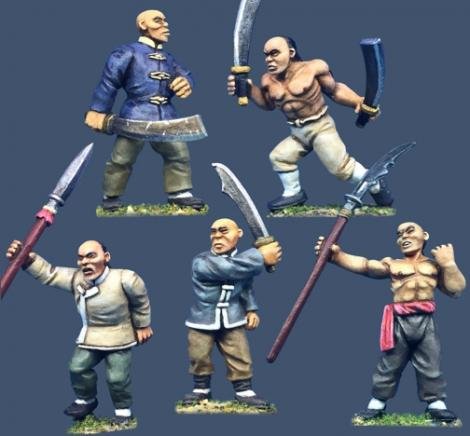 Tong Warriors w/ Assorted Weapons #1