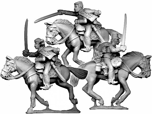 Hussar Characters Charging
